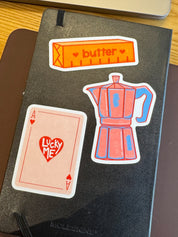 Butter Sticker