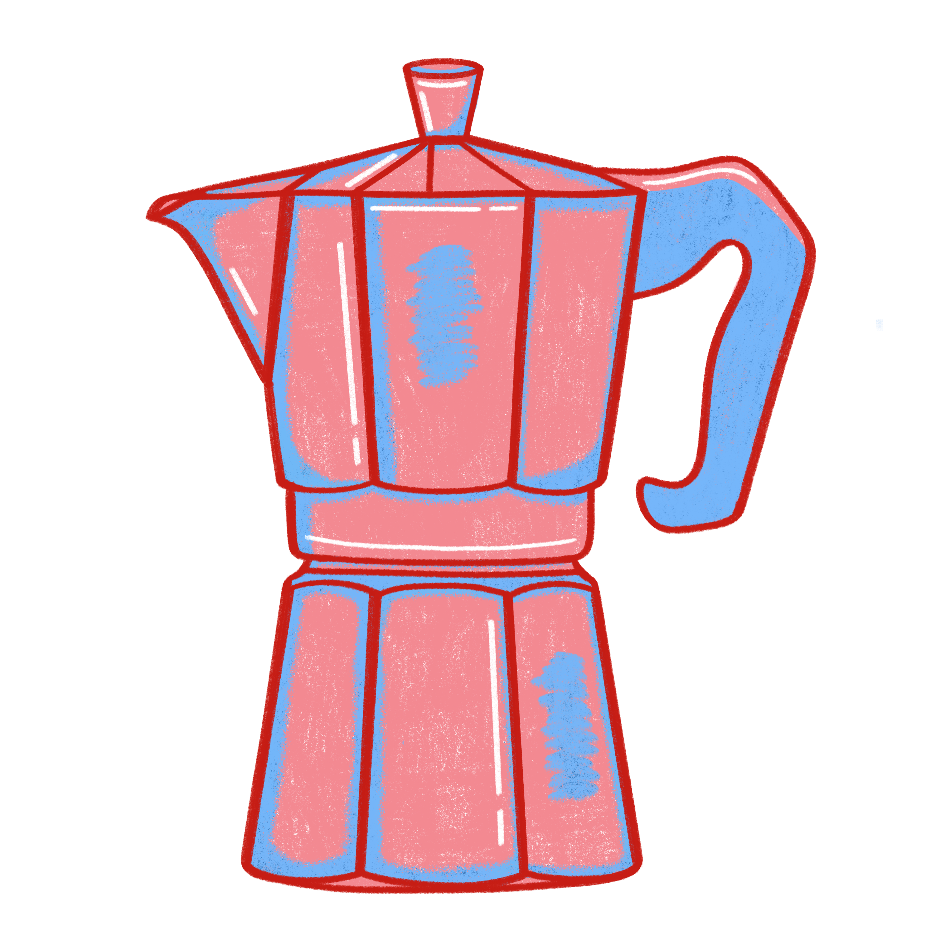 Moka Pot Sticker