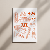 Atlanta Art Print