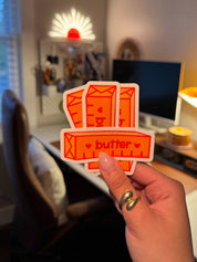 Butter Sticker