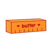 Butter Sticker