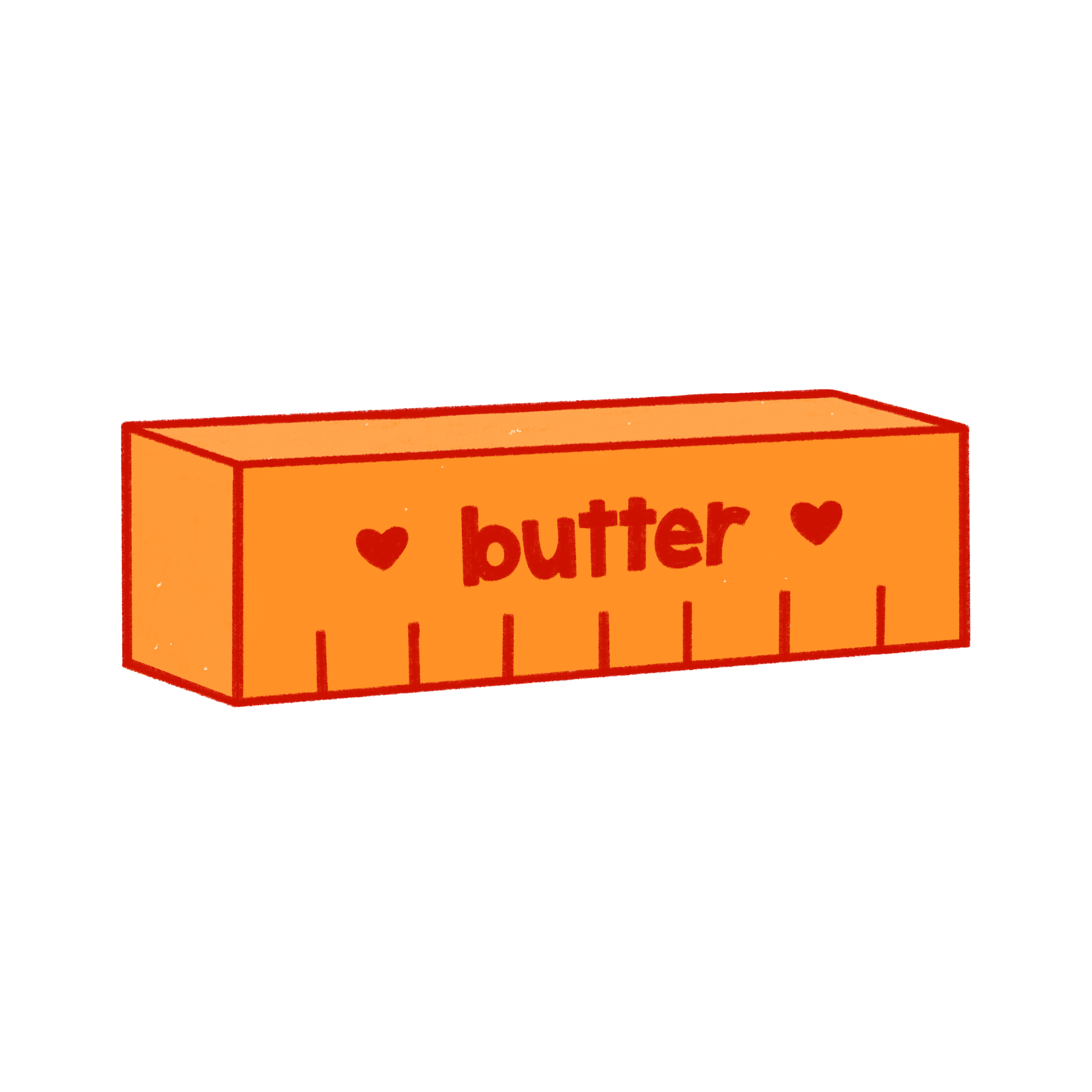 Butter Sticker
