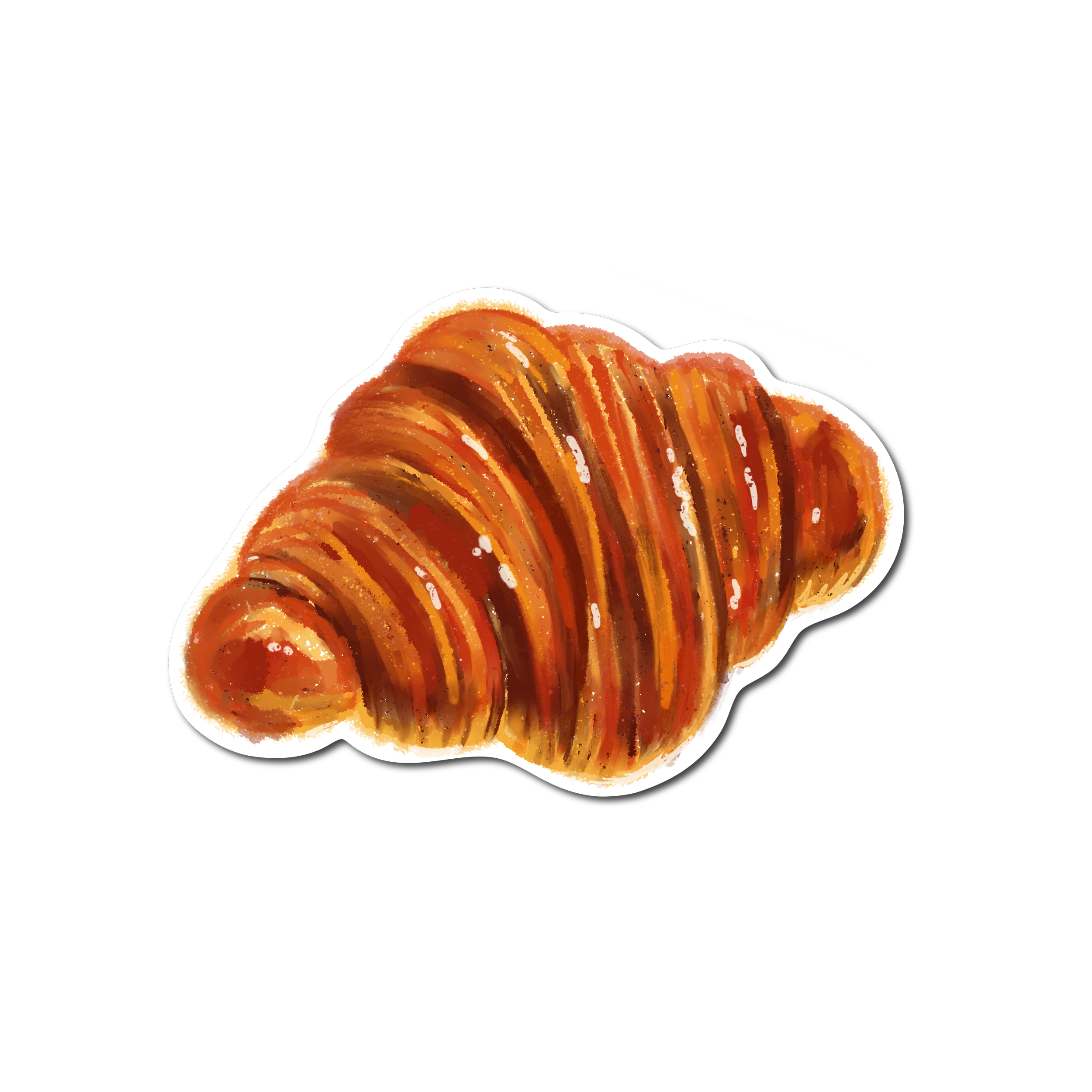 Croissant Sticker