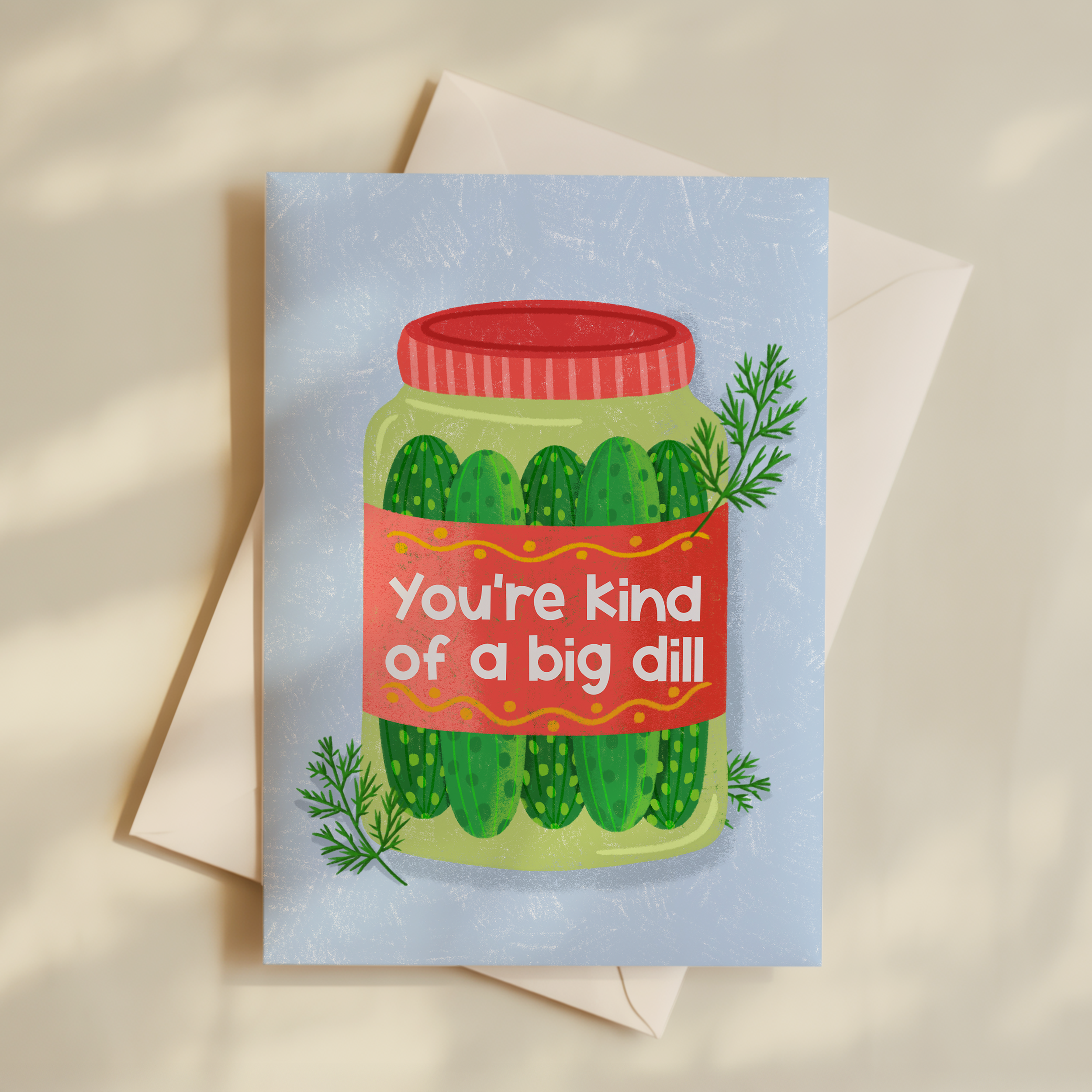 Big Dill Greeting Card