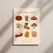 Fall Sticker Sheet